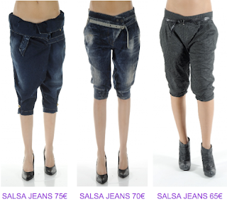 Jeans bombachos pirata Salsa Jeans 2010/2011